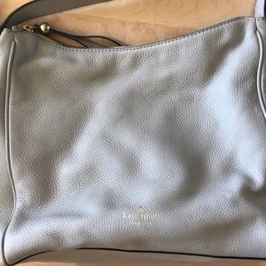 Kate spade light grey crossbody